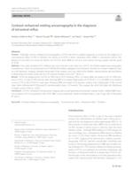 prikaz prve stranice dokumenta Contrast-enhanced voiding urosonography in the diagnosis of intrarenal reflux