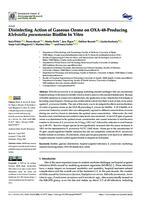 prikaz prve stranice dokumenta Disinfecting Action of Gaseous Ozone on OXA-48- Producing Klebsiella pneumoniae Biofilm In Vitro