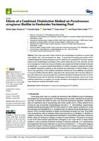 prikaz prve stranice dokumenta Effects of a Combined Disinfection Method on  Pseudomonas aeruginosa Biofilm in Freshwater  Swimming Pool