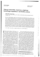 prikaz prve stranice dokumenta Utjecaj novih EASL-smjernica u liječenju kroničnoga hepatitisa C na kliničku praksu