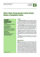 prikaz prve stranice dokumenta Effect of Statin Therapy Duration on Bone Turnover Markers in Dyslipidemic Patients