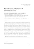 prikaz prve stranice dokumenta Early Cancer in Congenital Choledochal Cyst