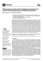 prikaz prve stranice dokumenta Neuroprotective Panel of Olive Polyphenols: Mechanisms of Action, Anti-Demyelination, and Anti-Stroke Properties