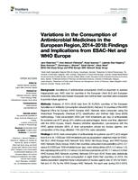 prikaz prve stranice dokumenta Variations in the Consumption of Antimicrobial Medicines in the European Region, 2014-2018: Findings and Implications from ESAC-Net and WHO Europe