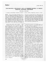 prikaz prve stranice dokumenta Baktericidno djelovanje octa na vibrione kolere i na druge crijevne patogene bakterije