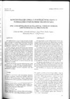 prikaz prve stranice dokumenta Koncentracije cinka u posteljičnom tkivu u normalnim i patološkim trudnoćama