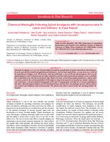 prikaz prve stranice dokumenta Chemical Meningitis Following Spinal Analgesia with Levobupivacaine in Labor and Delivery: A Case Report