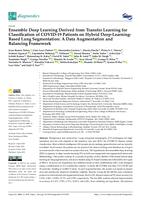 prikaz prve stranice dokumenta Ensemble Deep Learning Derived from Transfer Learning for Classification of COVID-19 Patients on Hybrid Deep-Learning-Based Lung Segmentation: A Data Augmentation and Balancing Framework