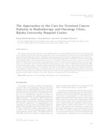 prikaz prve stranice dokumenta The Approaches in the Care for Terminal Cancer Patients in Radiotherapy and Oncology Clinic, Rijeka University Hospital Center