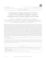 prikaz prve stranice dokumenta Development of simple descriptions of the ICF Generic-30 Set in different languages: laying the foundation for an ICF-based clinical tool for Europe