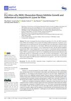 prikaz prve stranice dokumenta Fir (Abies alba Mill.) Honeydew Honey Inhibits Growth and Adhesion of Campylobacter jejuni In Vitro