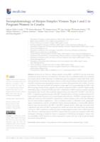prikaz prve stranice dokumenta Seroepidemiology of Herpes Simplex Viruses Type 1 and 2 in Pregnant Women in Croatia