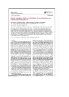 prikaz prve stranice dokumenta Glycated hemoglobin (HbA1c) and thrombotic risk in polycythemia vera and essential thrombocythemia