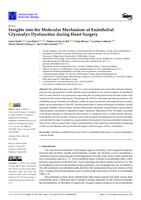 prikaz prve stranice dokumenta Insights into the Molecular Mechanism of Endothelial Glycocalyx Dysfunction during Heart Surgery