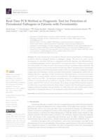 prikaz prve stranice dokumenta Real-Time PCR Method as Diagnostic Tool for Detection of Periodontal Pathogens in Patients with Periodontitis