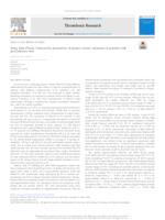 prikaz prve stranice dokumenta Being John Plasma Volumovich, pecularities of plasma volume estimation in patients with polycythemia vera