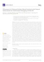 prikaz prve stranice dokumenta Assessment of Chitosan/Gelatin Blend Enriched with Natural Antioxidants for Antioxidant Packaging of Fish Oil