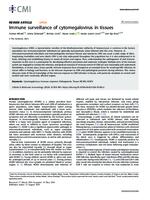 prikaz prve stranice dokumenta Immune surveillance of cytomegalovirus in tissues