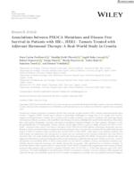 prikaz prve stranice dokumenta Associations between PIK3CA Mutations and Disease Free Survival in Patients with HR+, HER2− Tumors Treated with Adjuvant Hormonal Therapy: A Real‐World Study in Croatia