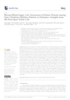 prikaz prve stranice dokumenta Beyond Blood Sugar: Low Awareness of Kidney Disease among Type 2 Diabetes Mellitus Patients in Dalmatia—Insights from the First Open Public Call