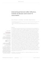 prikaz prve stranice dokumenta Arterial hypertension after influenza, COVID-19 disease and Covid-19 vaccination