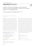 prikaz prve stranice dokumenta Interplay of Physical, Psychological, and Social Frailty among Community-Dwelling Older Adults in Five European Countries: A Longitudinal Study