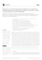 prikaz prve stranice dokumenta Outcomes of Ixazomib Treatment in Relapsed and Refractory Multiple Myeloma: Insights from Croatian Cooperative Group for Hematologic Diseases (KROHEM)