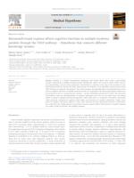 prikaz prve stranice dokumenta Bortezomib-based regimen affects cognitive functions in multiple myeloma patients through the VEGF pathway – Hypothesis that connects different knowledge streams