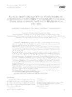 prikaz prve stranice dokumenta Radical Prostatectomy with Extended Pelvic Lymphadenectomy: Impact of Separate Vs. En Bloc Lymph Node Submission on Pathohistological Analysis