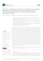 prikaz prve stranice dokumenta Predictive and Prognostic Values of Glycoprotein 96, Androgen Receptors, and Extranodal Extension in Sentinel Lymph Node-Positive Breast Cancer: An Immunohistochemical Retrospective Study