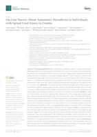 prikaz prve stranice dokumenta On-Line Survey About Autonomic Dysreflexia in Individuals with Spinal Cord Injury in Croatia