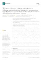 prikaz prve stranice dokumenta High-Power Ultrasound and High-Voltage Electrical Discharge-Assisted Extractions of Bioactive Compounds from Sugar Beet (Beta vulgaris L.) Waste: Electron Spin Resonance and Optical Emission Spectroscopy Analysis